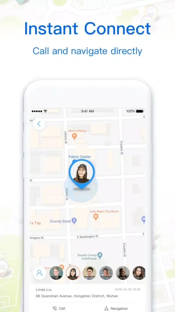 Captures d'écran de Find Family, Friends: Find Now