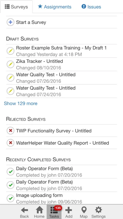 صور mWater Surveyor