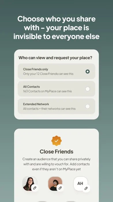 MyPlace Screenshots