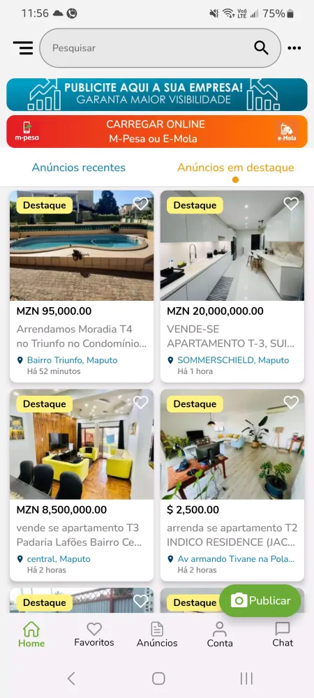 MaisVendas.co.mz Screenshots