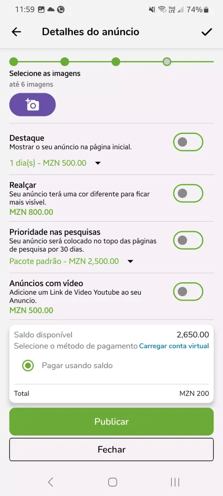 MaisVendas.co.mz Screenshots