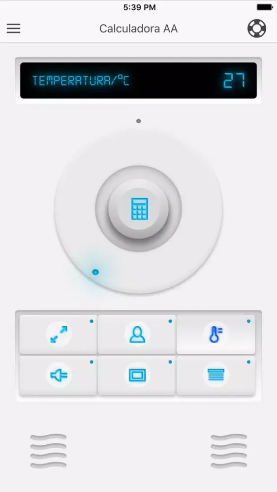 Tangkapan layar Calculadora AA