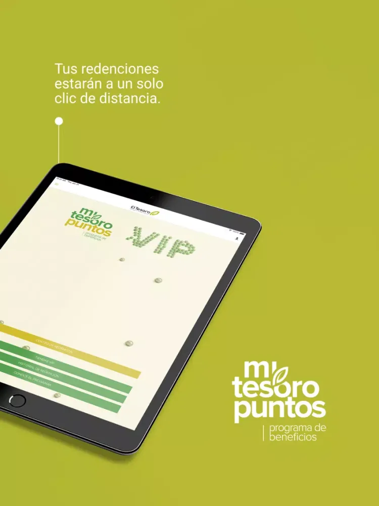 Screenshot di El Tesoro App iPad 