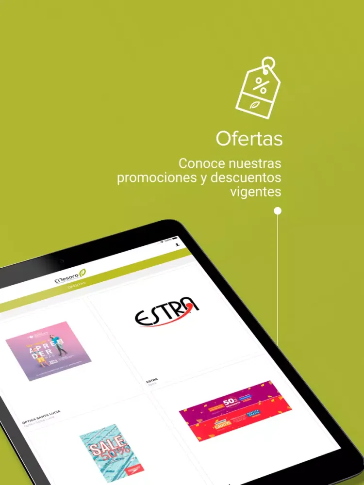 Screenshot di El Tesoro App iPad 