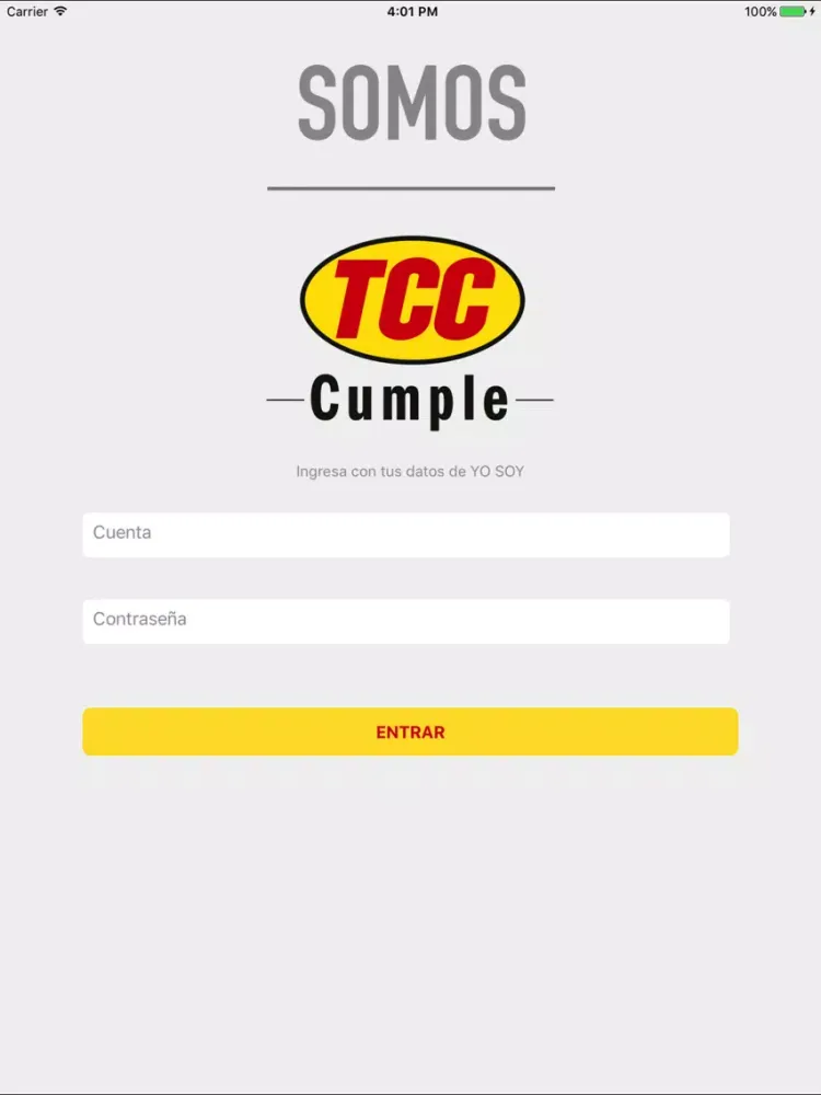 Somos TCC iPad  স্ক্রিনশট