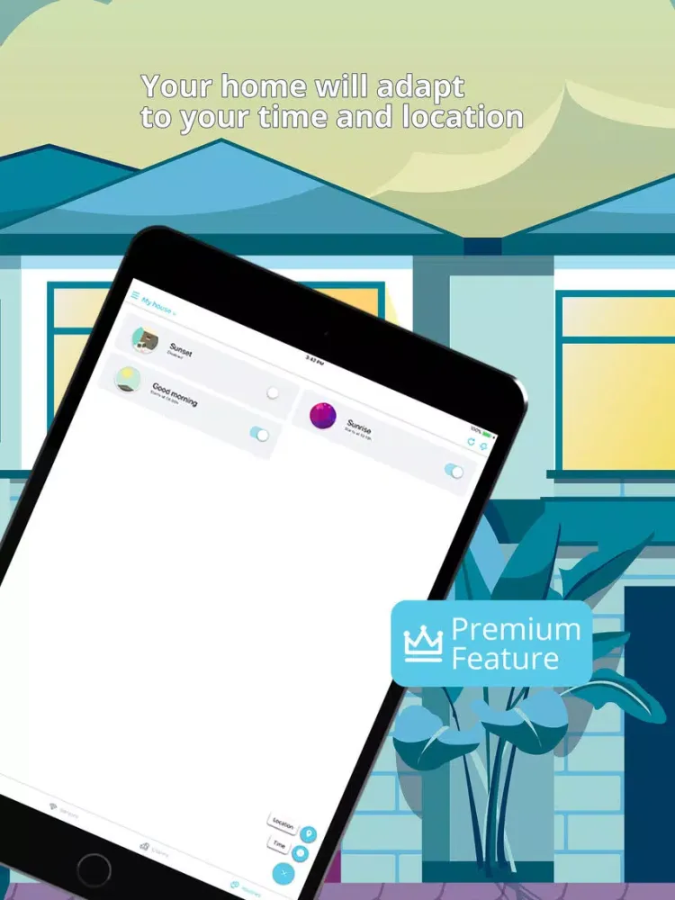 Screenshot di Yeti - Smart Home Automation iPad 
