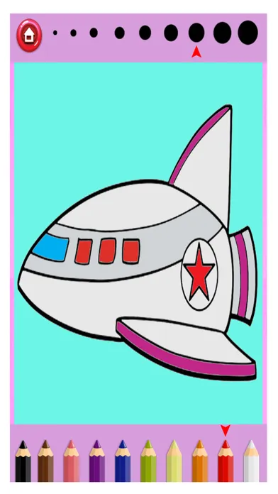 Airplanes Jets Coloring Book - Airplane game应用截图