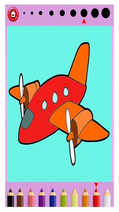 Airplanes Jets Coloring Book - Airplane game应用截图