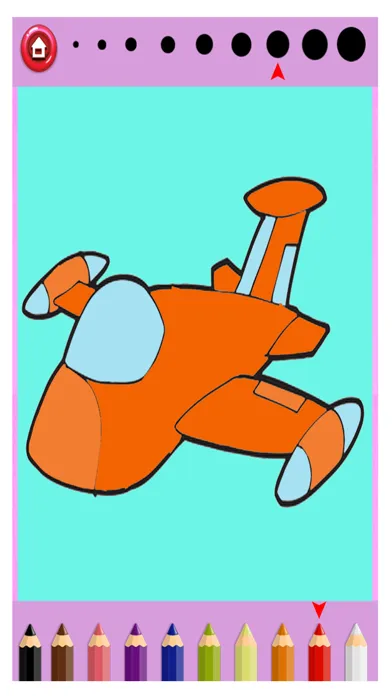 Airplanes Jets Coloring Book - Airplane game应用截图