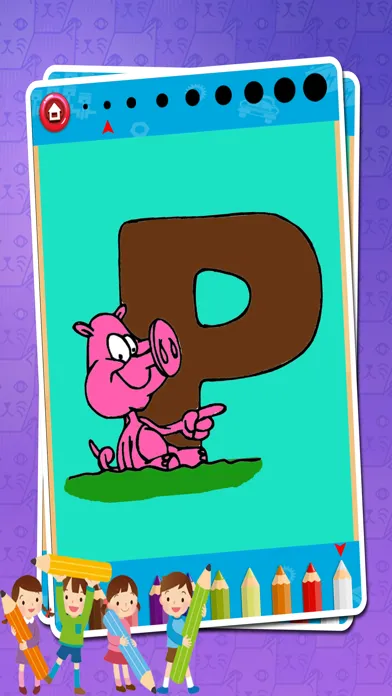 صور ABC Coloring and Cartoon Animal Alphabet