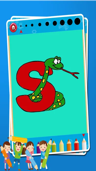 صور ABC Coloring and Cartoon Animal Alphabet
