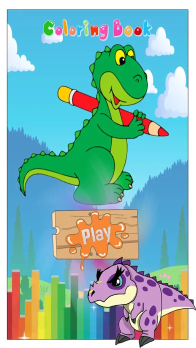 Dino Coloring Book - Dinosaurs Game For Free Screenshots