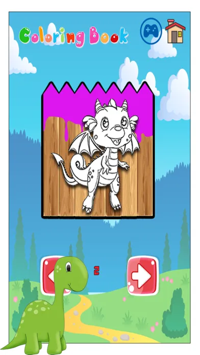 Dino Coloring Book - Dinosaurs Game For Free Screenshots