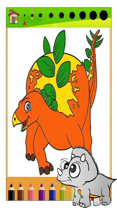 Dino Coloring Book - Dinosaurs Game For Free Screenshots