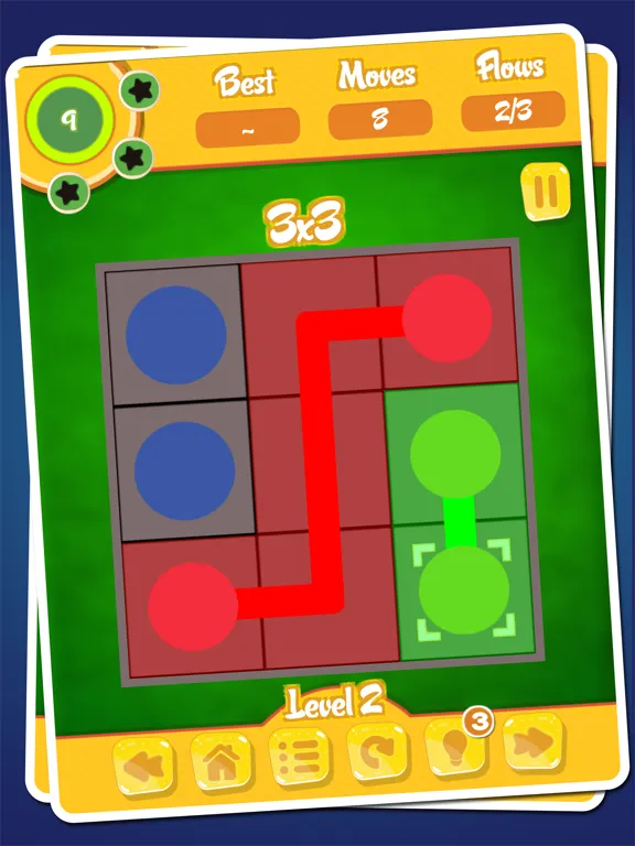 Tangkapan layar Lines Star Dots Connection iPad 