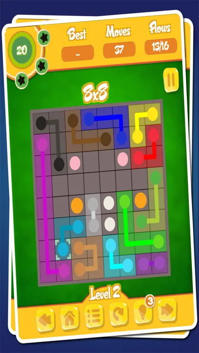 Tangkapan layar Lines Star Dots Connection