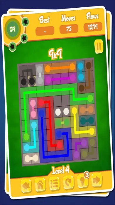 Tangkapan layar Lines Star Dots Connection