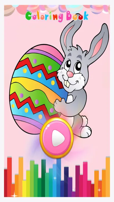 Coloring Games For Kids Easter - Finger Paint 스크린샷