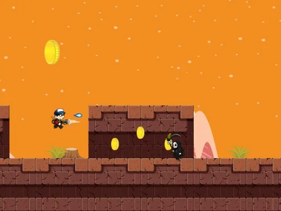 Hero Shooter Attack - Run Adventure Games iPad 應用截圖