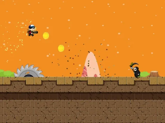 Hero Shooter Attack - Run Adventure Games iPad 應用截圖