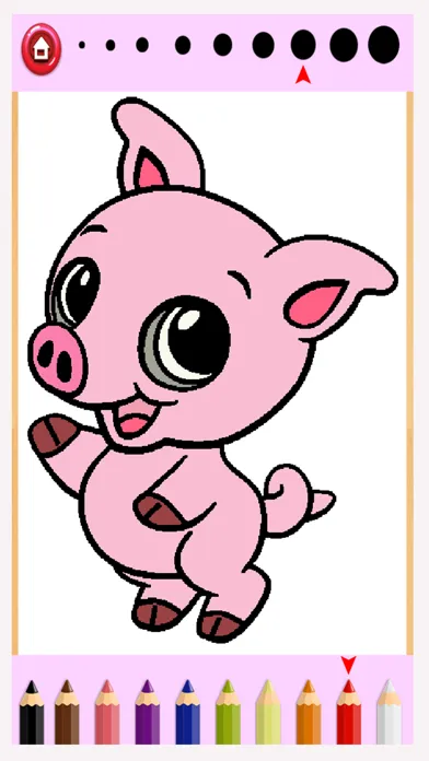 Coloring Games For Kids Animal - Kids Learning Game स्क्रीनशॉट