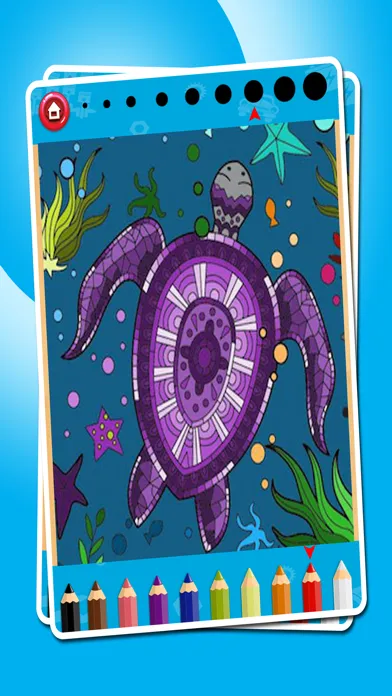 تصاویر Mandala Coloring Book - Draw Paint Doodle Sketch tool & Coloring book for adults and kids