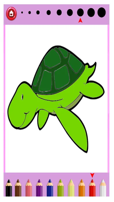 Ocean Animals Coloring Book - for Kids Ekran Görüntüleri