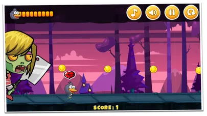 ภาพหน้าจอของ Penguin Dash - Runner Adventure Zombie World