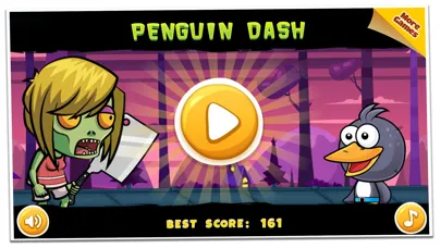 ภาพหน้าจอของ Penguin Dash - Runner Adventure Zombie World
