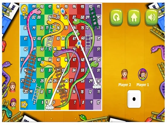 ภาพหน้าจอของ Snakes and Ladders - Play Snake and Ladder game iPad 