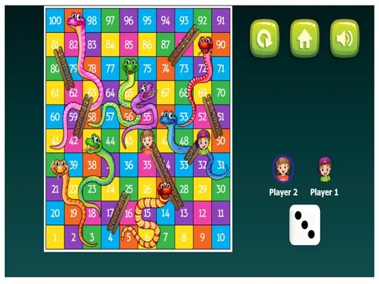 Capturas de tela do Snakes & Ladders King Board Game iPad 