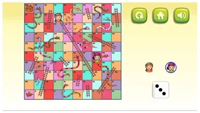Capturas de tela do Snakes & Ladders King Board Game