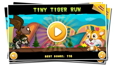 Tiny Tiger Run - Super World Animal Running Game Screenshots