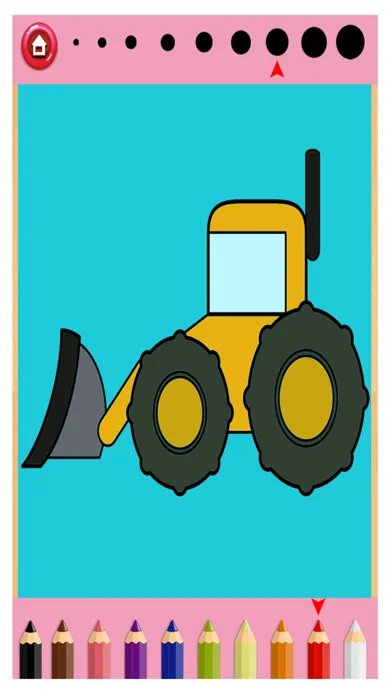 Vehicles Cars Coloring Painting Book Game স্ক্রিনশট