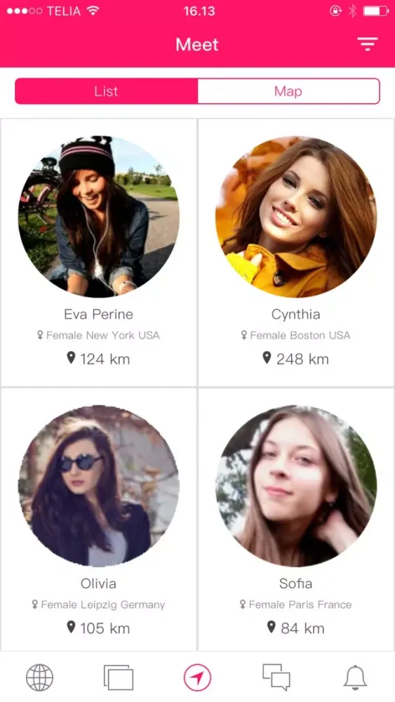 Captures d'écran de Nodes - Chat & Meet New People