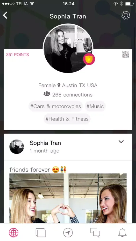 Captures d'écran de Nodes - Chat & Meet New People