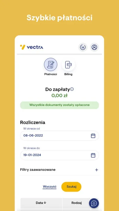 Strefa Klienta Vectra應用截圖