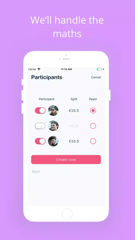 Split - Cost tracker स्क्रीनशॉट