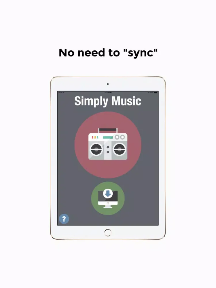 Simply Music iPad  Screenshots