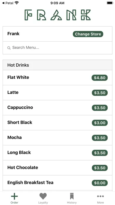 Frank Food スクリーンショット