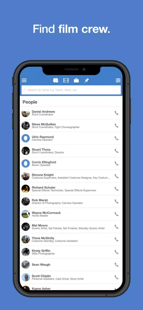 Crewlist Screenshots