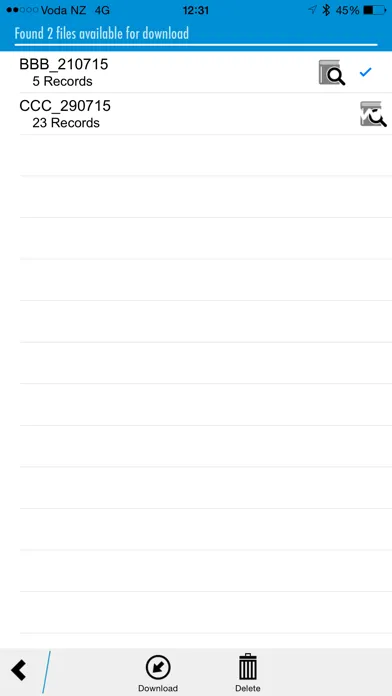 TePariConnect. Screenshots