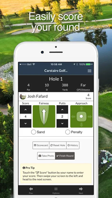 Ảnh chụp màn hình của Carstairs Community Golf Club