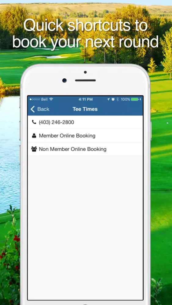 Elbow Springs Golf Club स्क्रीनशॉट