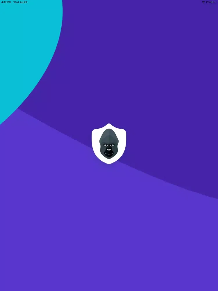 ภาพหน้าจอของ GorillaVPN - Secure VPN Proxy iPad 