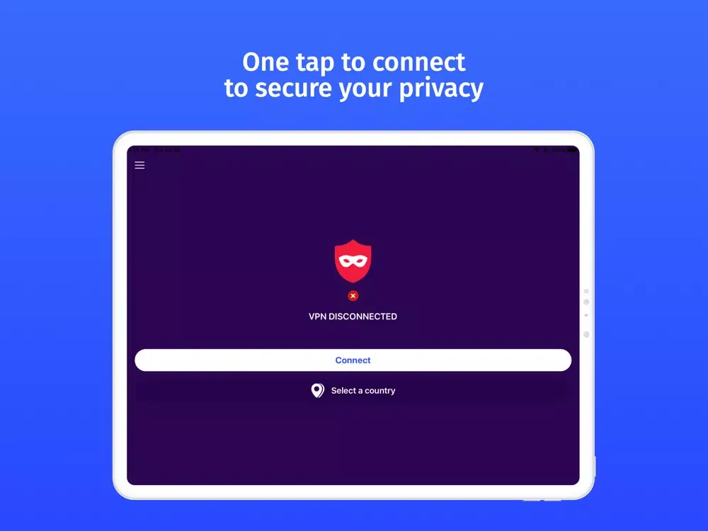 CloakVPN - Fast VPN & Safe VPN iPad  Screenshots