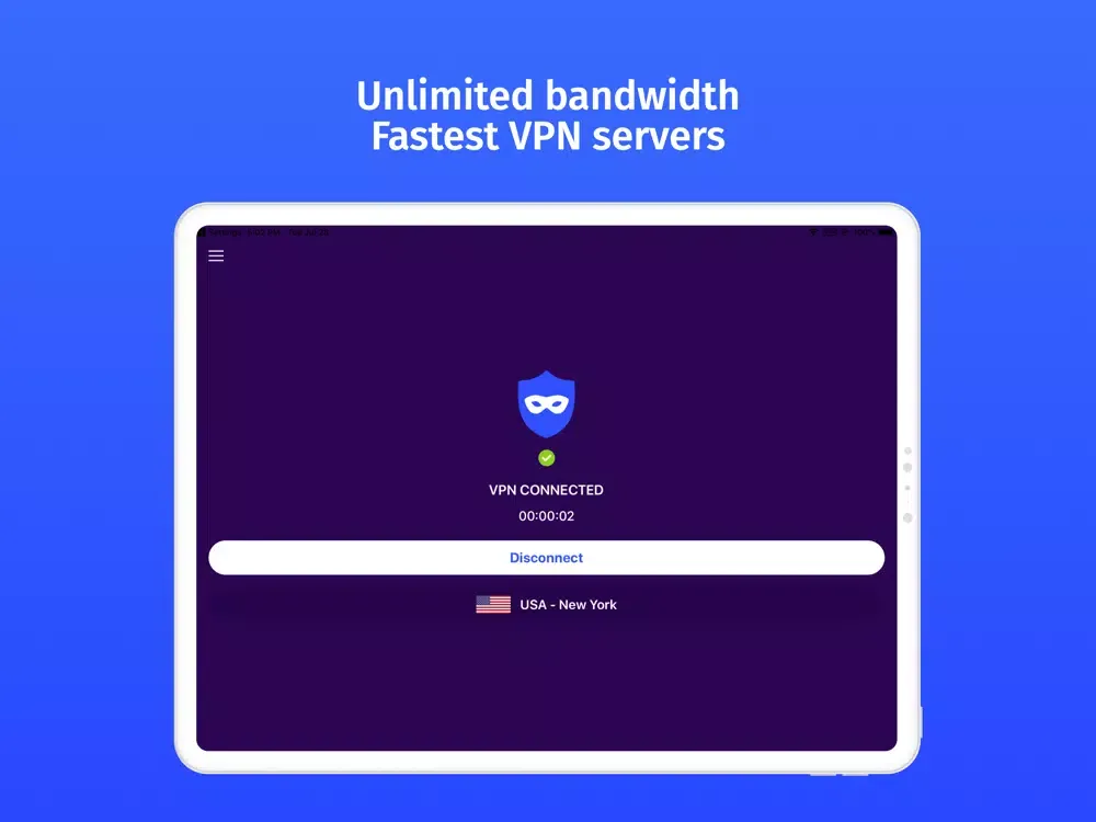 CloakVPN - Fast VPN & Safe VPN iPad  Screenshots
