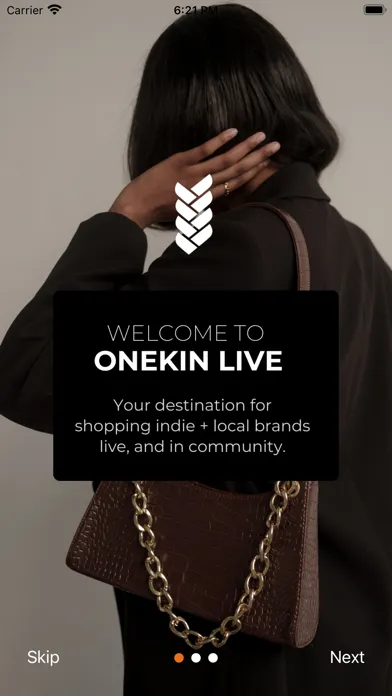 oneKIN - Livestream Shopping Ekran Görüntüleri
