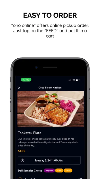 Скриншоты ono online: Hawaii Food Order