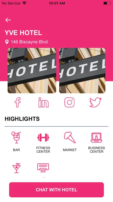 ภาพหน้าจอของ YVE Hotel Keyless Entry